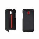 HTC Flip-Tasche HC V851 für One mini schwarz/rot