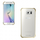 Samsung EF-QG925BF Clear Cover für Galaxy S6 Edge gold