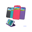 starfix Flip Book Cover Tasche Schutz-Hülle Case mit Sichtfenster - Magnet Serie für Samsung Note 2 N7100 schwarz