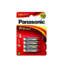 Panasonic Pro Power LR03PPG, Alkali, 1.5V, 4er-Pack