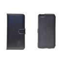 Galeli Mike Book Case mit Fach passend für Apple iPhone 6 Plus schwarz (PU)
