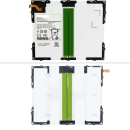 starfix Akku kompatibel mit Samsung Galaxy Tab A 10.1 (2016) T580/T585 (EB-BT585ABE)
