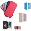 starfix Flip Wallet Tasche Schutz-Hülle Cover für iPhone X/Xs mit Kartenfach rot