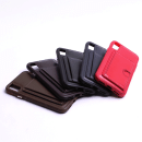 starfix Schutz-Hülle Case Cover mit Kartenfach und Standfunktion für iPhone X/Xs rot