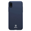 Baseus Thin - Ultradünn -  PC Tasche Schutz-Hülle Back Case Cover für iPhone X blau