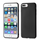 starfix Soft Matt Slim Silikon-Tasche für iPhone 8 Plus / 7 Plus schwarz