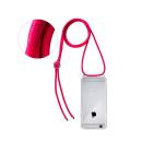 "OKKES" "Kordon"  Schnur TPU Silikon-Tasche Schutz-Hülle Cover für iPhone 6, 6S, pink