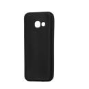 starfix Ultra Slim Silikon Matt Schutz Hülle Tasche für Samsung Galaxy A3 2017 schwarz