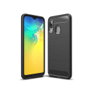 starfix Carbon Flexibel Silikon-Tasche Schutz-Hülle Cover für Xiaomi Mi 9T Pro/Mi 9T schwarz