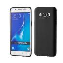starfix Ultra Slim Silikon-Tasche Schutz-Hülle Cover Matt für Samsung Galaxy J5 (2016) schwarz