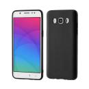 starfix Ultra Slim Silikon-Tasche Schutz-Hülle Cover Matt für Samsung Galaxy J7 (2016) schwarz