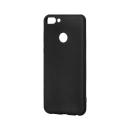 starfix Ultra Slim Matt Silikon-Tasche Schutz-Hülle Cover für Huawei P Smart schwarz