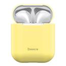 Baseus Silikon Tasche für Airpods 1. und 2. Generation gelb