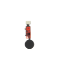 iPhone 7/ 7 Plus/ 8/ 8 Plus/ SE (2020) JC 6th Gen. 3D Version Universal Home Button, schwarz