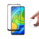 Wozinsky Flexi Nano (Hybride 3D) Hartglas mit Rahmen für Xiaomi Redmi 10X 4G / Redmi Note 9 schwarz