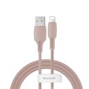 Baseus Colorful USB/Lightning Ladekabel/Datenkabel für iPhone/iPad/Airpods- 2.4A - pink(1.2M)