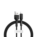 Baseus Premium- Silica Gel - USB/Lightning Ladekabel/Datenkabel- 2,4  480 Mbit / s -  schwarz (1M)