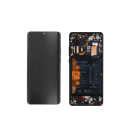 Huawei P30 Pro / P30 Pro New Edition Display + Touchscreen + Rahmen inkl. Akku, schwarz (02353FUQ)