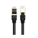Ugreen Internetkabel Netzwerkkabel Ethernet-Patchkabel RJ45 Cat 7 STP LAN 10 Gbit / s  schwarz (1m)