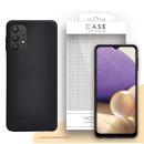 FORTYFOUR Flexi Slim Silikon-Tasche Schutz-Hülle Case für Samsung Galaxy A32 5G schwarz