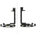 Ladebuchse Connector Flex für iPhone 11 Pro Max + IC Chip, silber
