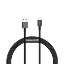 Baseus Superior Schnellladekabel USB zu USB Typ C 66 W (11 V / 6 A) Huawei SuperCharge schwarz (1m)