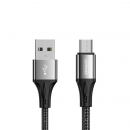 Joyroom  USB - micro USB Lade-/Datenkabel 3A 0,2 m schwarz