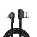 Mcdodo CA-5773 90 Grad Micro USB Samsung Huawei Xiaomi Android Schnellladekabel/Datenkabel (3m)