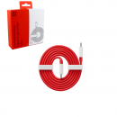 OnePlus Warp Schnelladekabel / Datenkabel Type-C zu Type-C, rot (1.0m), Blister