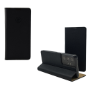 Galeli Echtleder Book Case Schutz-Hülle Marc Flip-Tasche passend für Samsung Galaxy S21 Ultra, schwarz