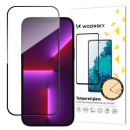 Wozinsky (Full Glue 3D) Displayschutz Glasschutz für iPhone 14 Pro, schwarz