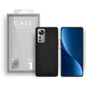 FORTYFOUR No.1 FORTYFOUR Flexi Slim Silikon-Tasche Schutz-Hülle Case für Xiaomi 12 / 12X, schwarz
