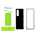 starfix 2in1 3D Panzerglas (außen) für Samsung Galaxy Z Fold 3 + Rückseite, schwarz