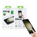 Rixus (Fingerprint kompatibel) Displayschutz Glas passend für Samsung Galaxy S24 ULTRA schwarz