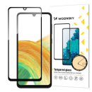 Wozinsky Full Glue 3D Displayschutz-Glas für Samsung Galaxy A34 5G 9H, schwarz