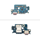 Ladebuchse + Simleser kompatibel mit Samsung Galaxy S23 (SM-S911B) Sub-Board
