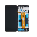 LCD Display + Touchscreen inkl. Rahmen kompatibel mit Samsung Galaxy A06 (A065F), schwarz