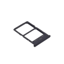 Sim-Karte + Nano-Speicherkarte Halter kompatibel für Huawei P40 Lite (JNY-LX1), Midnight Black