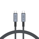 Tech-Protect UltraBoost Max USB-C 4.0 zu USB-C 4.0 PD-Kabel 240W 8K 40 Gbit/s 1 m, grau