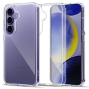 Tech-Protect Flexair Hybrid Silikon Schutz-Hülle für Samsung Galaxy S25, transparent