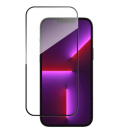 starfix (Full Glue 3D) Displayschutz Glasschutz für iPhone 15, schwarz