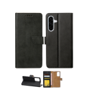 Rixus Flip-Hülle Wallet für Samsung Galaxy A16 A165F, A16 5G (A166B) mit Standfunktion, schwarz