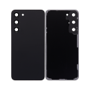 Akkudeckel inkl. Kameraglas kompatibel mit Samsung Galaxy S23 Plus S916B, Phantom Black