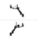 Flashlight/Kameralicht Flex und Mikrofon kompatibel mit Apple iPhone 13 Pro Max