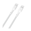 Dudao L9C Max 240W PD USB-C zu USB-C 2m Schnelladekabel, weiss (L9CMAX_White 2M)