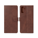 Rixus Flip-Hülle Clip passend für Samsung Galaxy A55 5G Hülle mit Standfunktion, braun