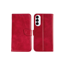 Rixus Flip-Hülle Wallet passend für Samsung Galaxy S25 Edge (S937B) mit Standfunktion, dunkelrot