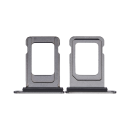 Sim-Halter kompatibel mit Apple iPhone 14 Pro Max, schwarz (Pulled)