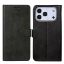 Rixus Flip Book Cover Tasche Schutz-Hülle Case passend für Apple iPhone 17 Pro Max, schwarz
