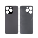 Akkudeckel (Glas) kompatibel mit Apple iPhone 14 Pro Max, Space Black